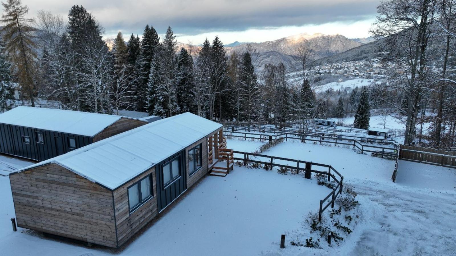 Camping Essenza Alpina Folgaria Eksteriør bilde